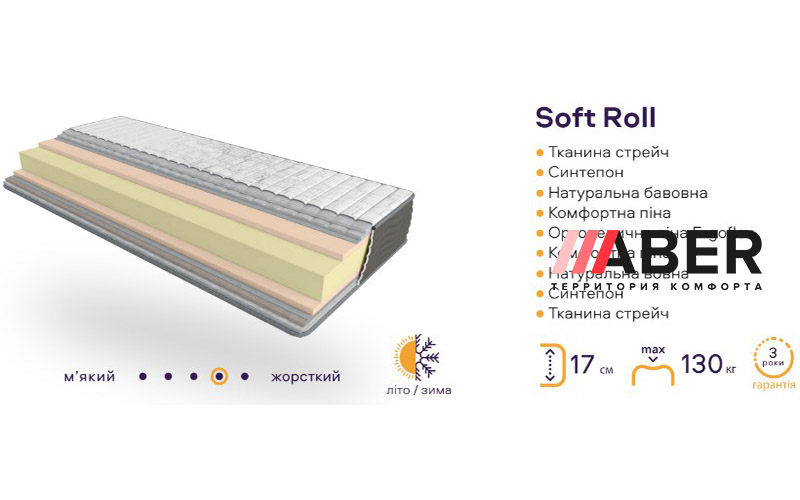 Матрас Soft  Roll - Фото_1
